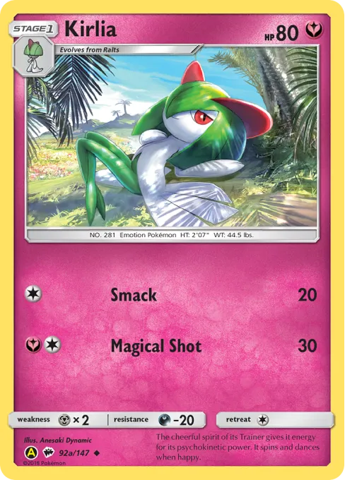 Kirlia - Reverse Holo