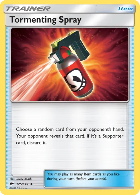 Tormenting Spray - Reverse Holo
