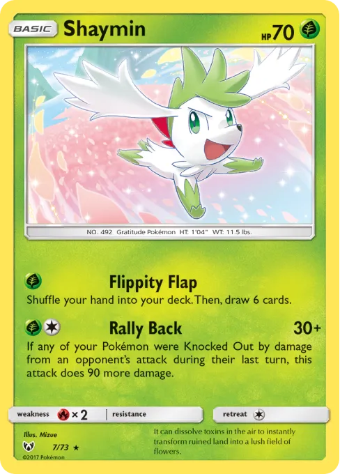 Shaymin - Reverse Holo