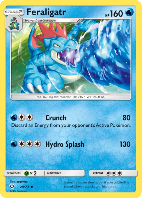 Feraligatr - Reverse Holo