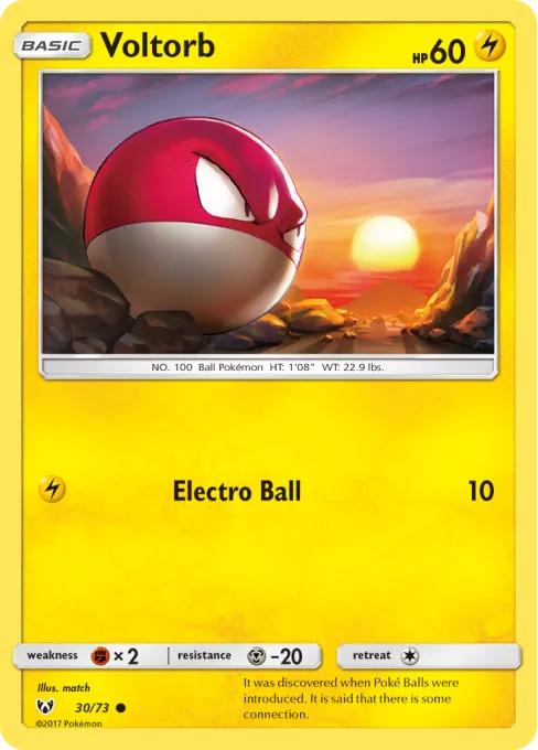 Voltorb - Reverse Holo