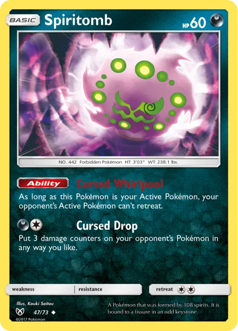 Spiritomb - Reverse Holo