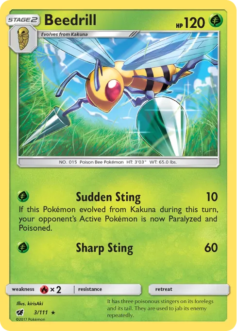 Beedrill - Reverse Holo