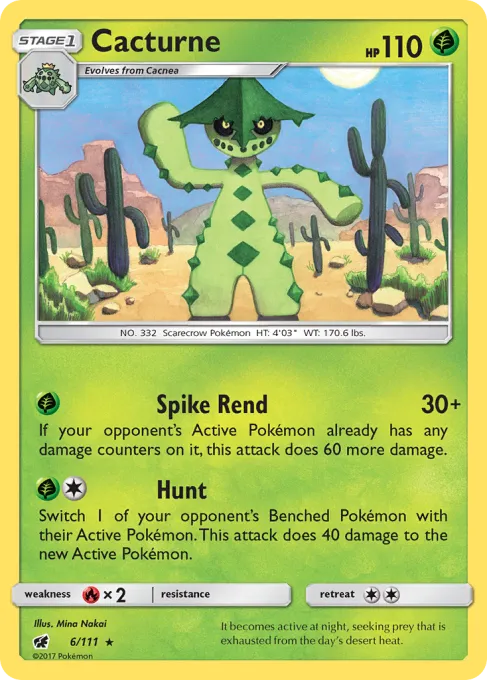 Cacturne - Reverse Holo