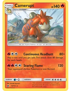 Camerupt - Reverse Holo