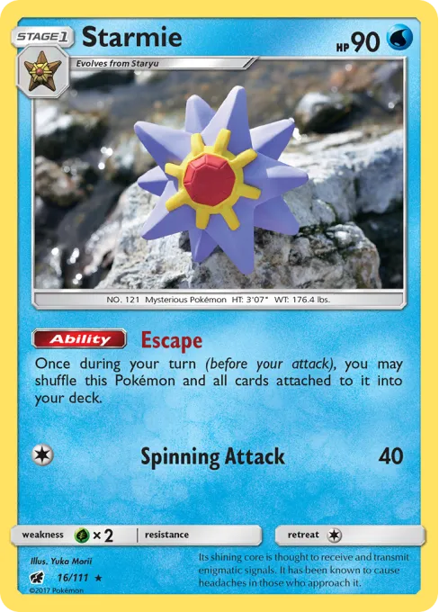 Starmie - Reverse Holo