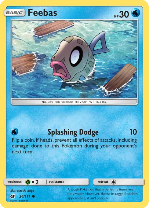 Feebas - Reverse Holo