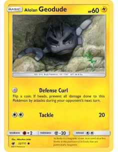Alolan Geodude - Reverse Holo