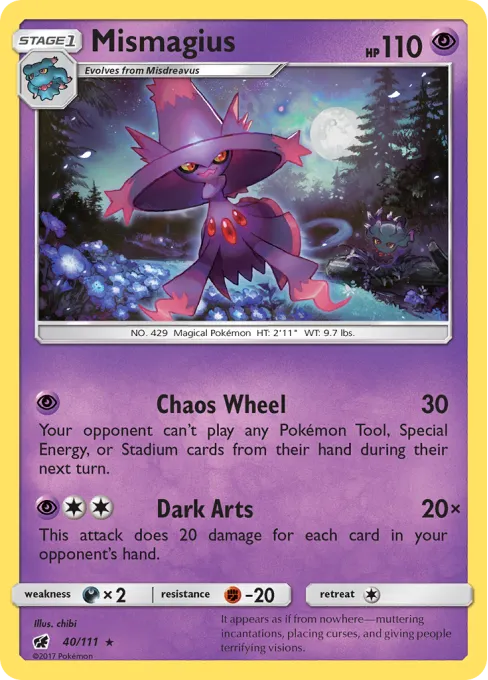 Mismagius - Reverse Holo