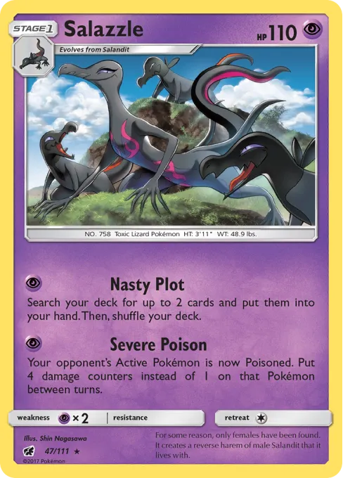 Salazzle - Reverse Holo