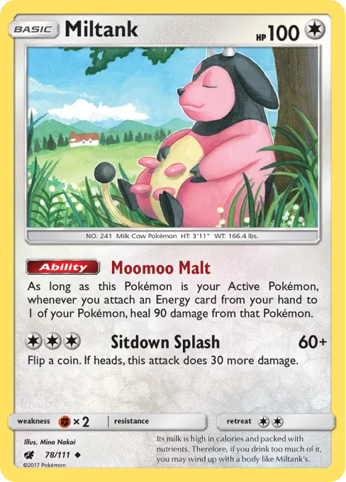 Miltank - Reverse Holo