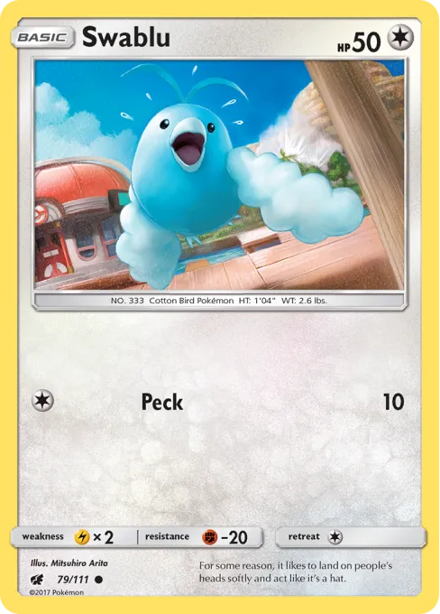Swablu - Reverse Holo