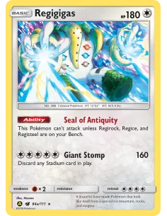 Regigigas - Reverse Holo