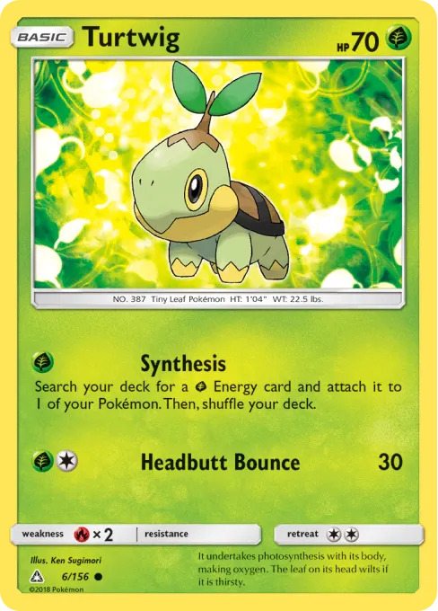 Turtwig - Reverse Holo
