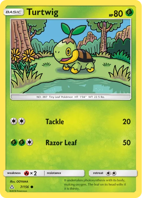 Turtwig - Reverse Holo