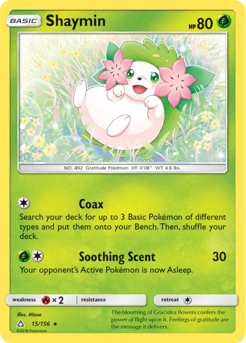 Shaymin - Reverse Holo