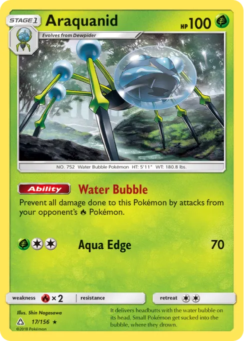 Araquanid - Reverse Holo