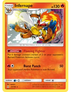 Infernape - Reverse Holo