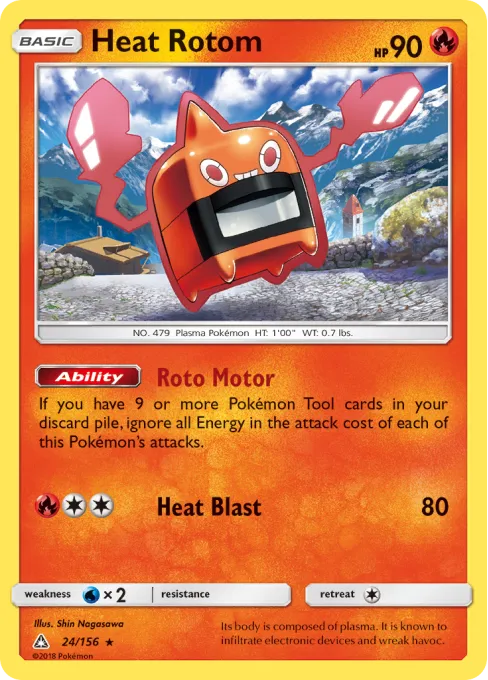 Heat Rotom - Reverse Holo