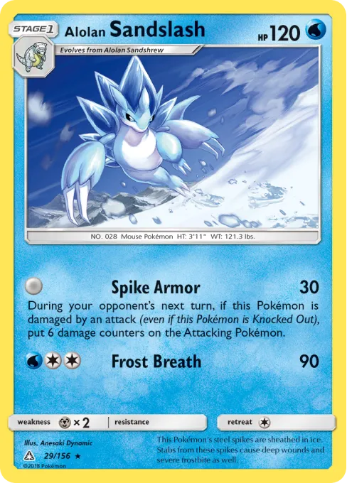 Alolan Sandslash - Reverse Holo