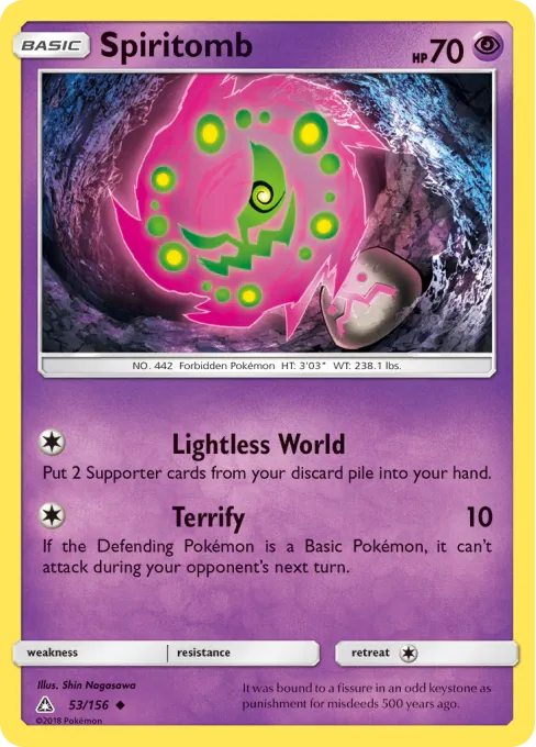Spiritomb - Reverse Holo