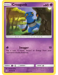 Croagunk - Reverse Holo