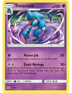 Toxicroak - Reverse Holo