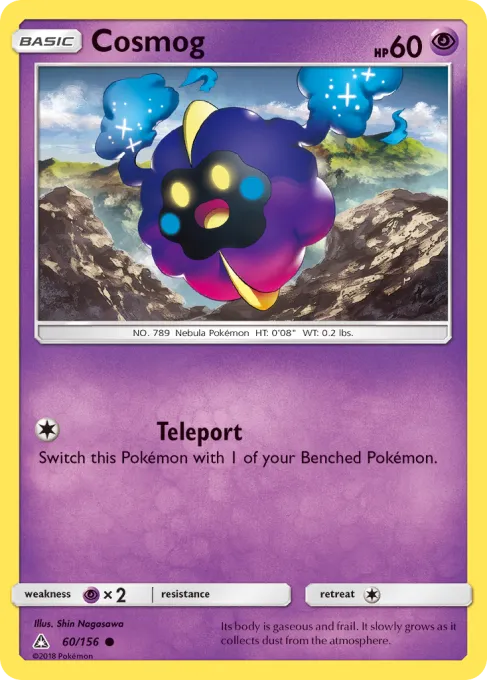 Cosmog - Reverse Holo