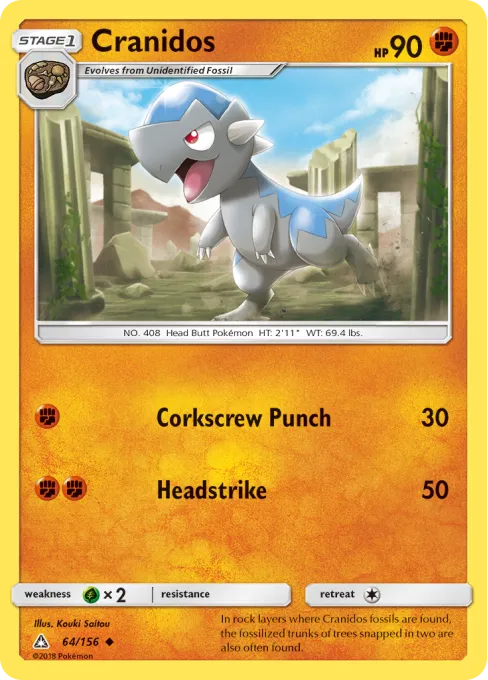 Cranidos - Reverse Holo