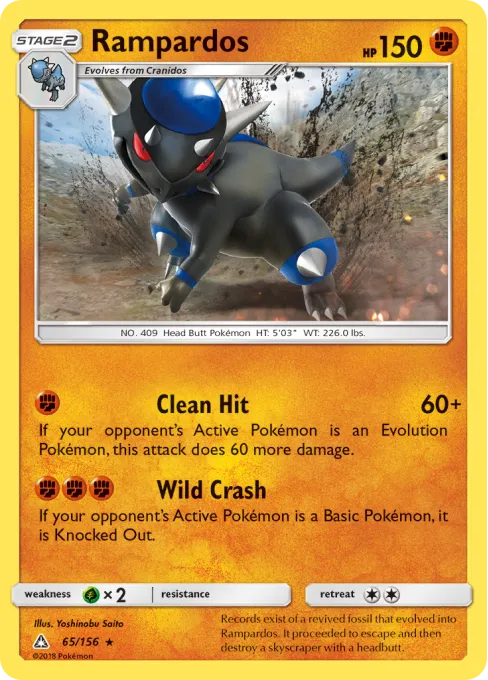 Rampardos - Reverse Holo