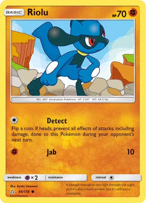 Riolu - Reverse Holo