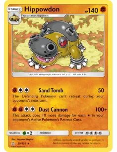 Hippowdon - Reverse Holo