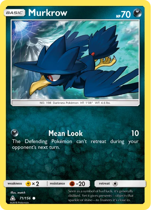 Murkrow - Reverse Holo