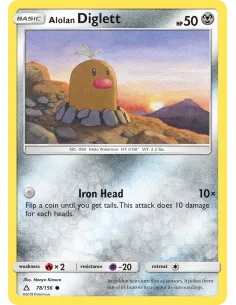 Alolan Diglett - Reverse Holo