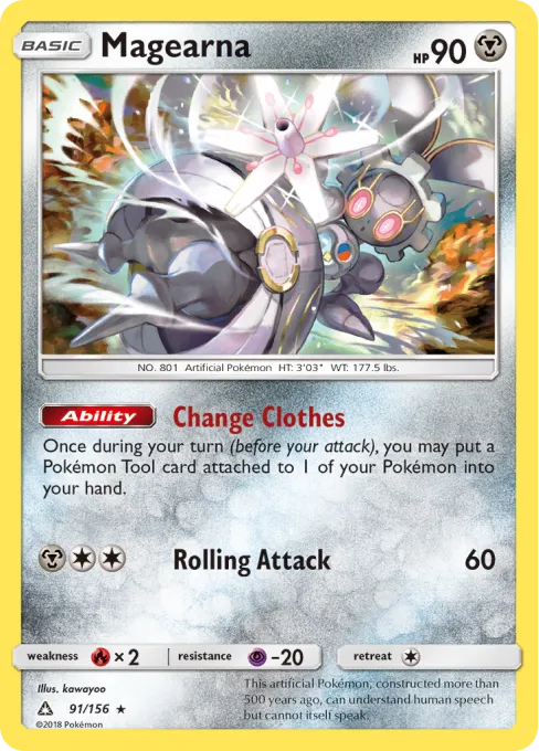Magearna - Reverse Holo
