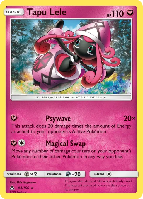 Tapu Lele - Reverse Holo