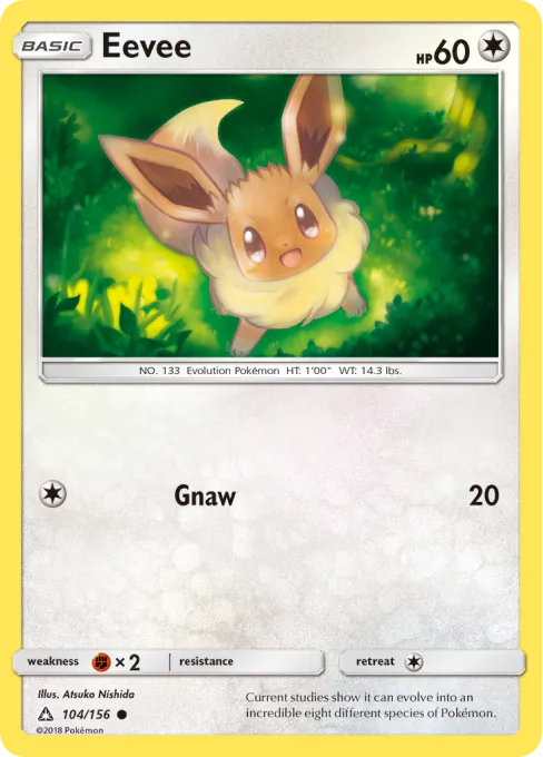 Eevee - Reverse Holo