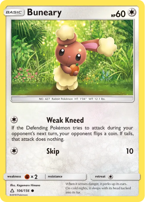 Buneary - Reverse Holo