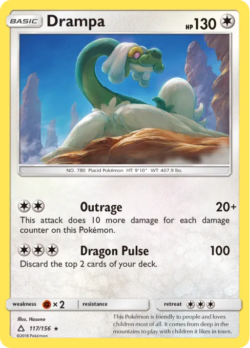 Drampa - Reverse Holo