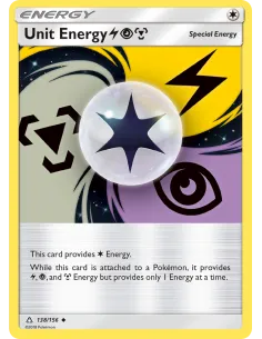 Unit Energy LightningPsychicMetal - Reverse Holo