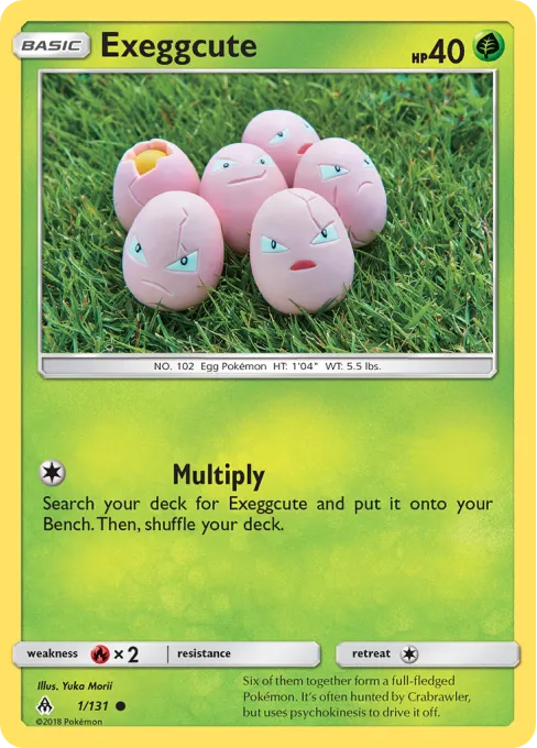 Exeggcute - Reverse Holo