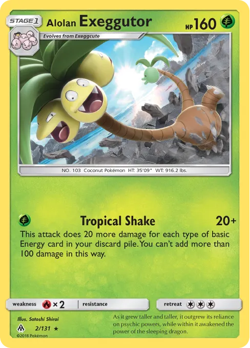 Alolan Exeggutor - Reverse Holo