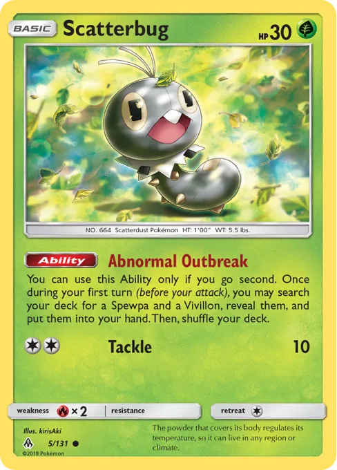 Scatterbug - Reverse Holo