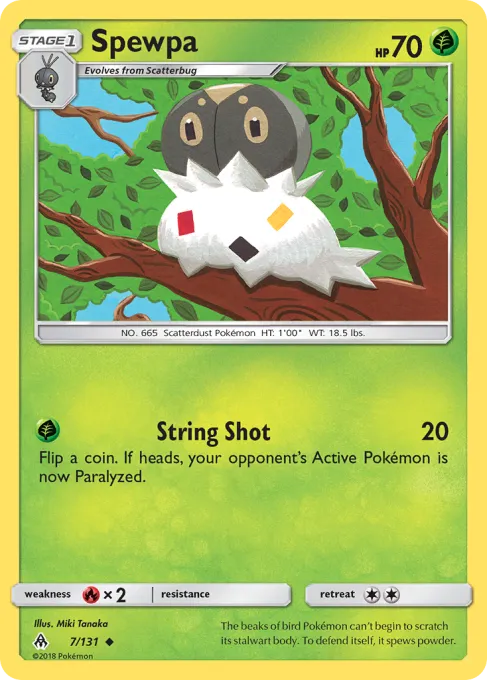 Spewpa - Reverse Holo