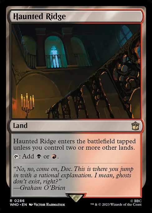 Haunted Ridge - Foil