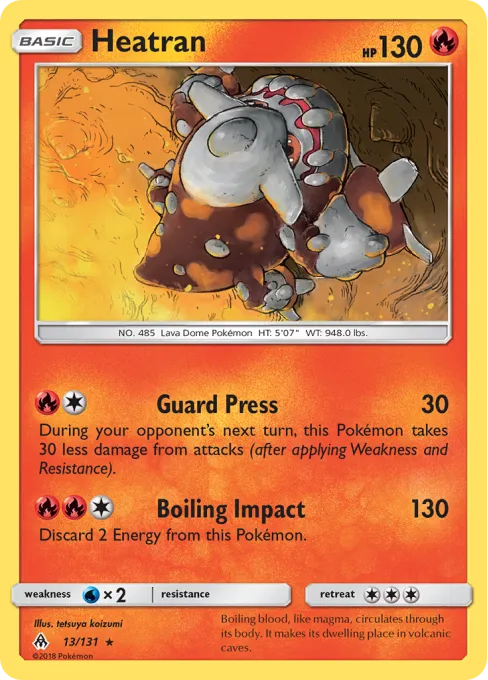 Heatran - Reverse Holo
