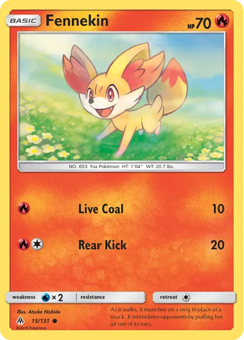 Fennekin - Reverse Holo
