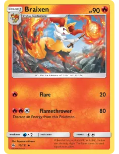 Braixen - Reverse Holo