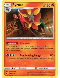 Pyroar - Reverse Holo