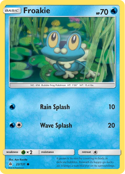 Froakie - Reverse Holo